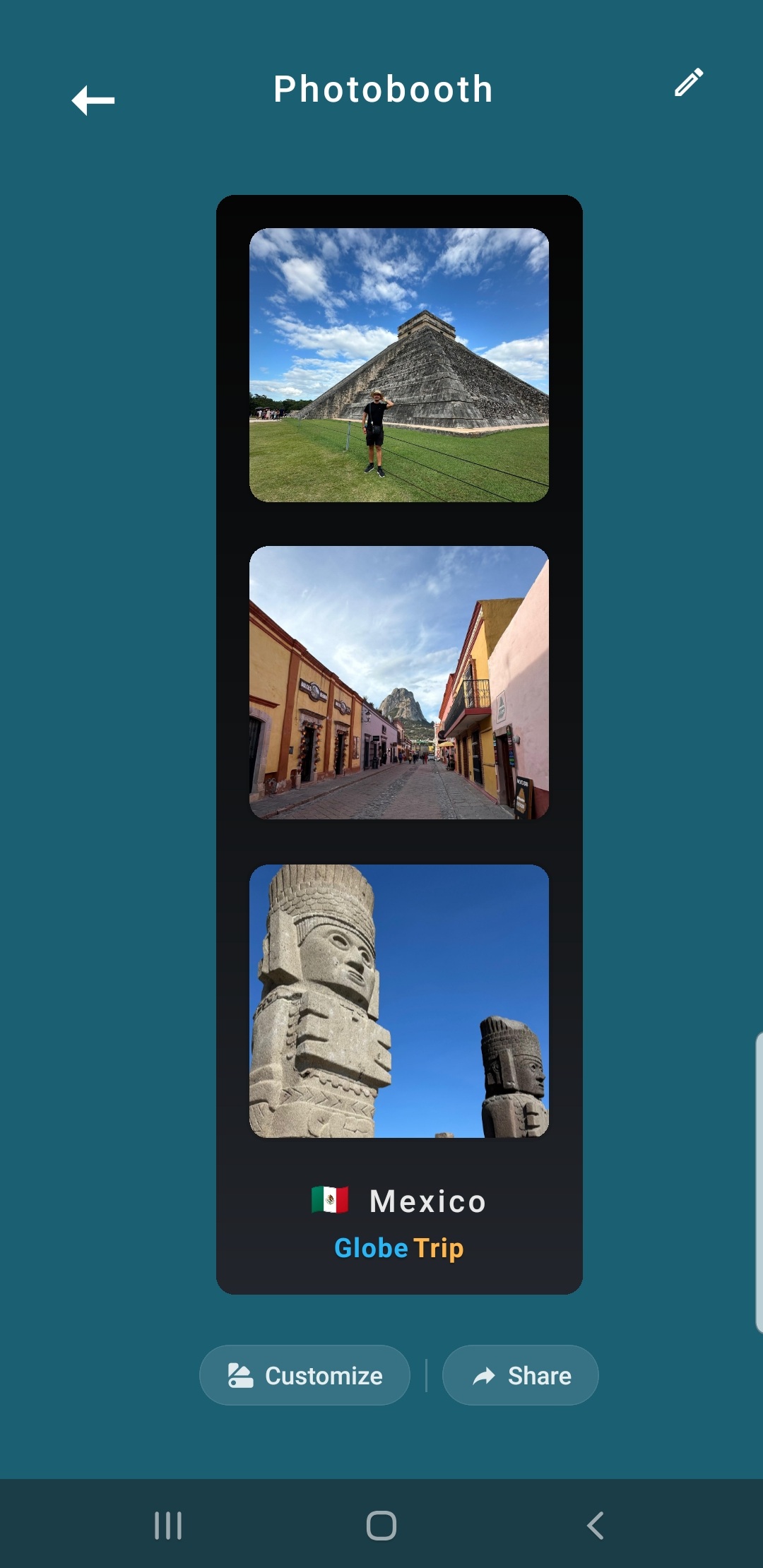 Globe Trip – Photobooth
